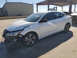 Salvage cars for sale at Wilmer, TX auction: 2021 Nissan Sentra SV