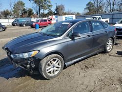 Salvage cars for sale at Hampton, VA auction: 2016 Ford Fusion SE