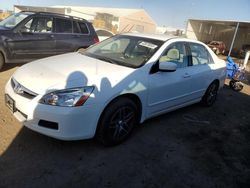 Honda salvage cars for sale: 2006 Honda Accord SE