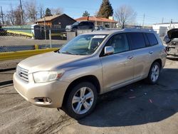 Salvage cars for sale at Denver, CO auction: 2010 Toyota Highlander Limited