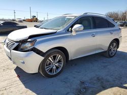 Salvage cars for sale at Oklahoma City, OK auction: 2015 Lexus RX 350