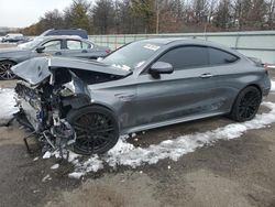 Salvage cars for sale at Brookhaven, NY auction: 2017 Mercedes-Benz C 63 AMG