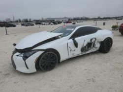 Salvage cars for sale at New Braunfels, TX auction: 2019 Lexus LC 500