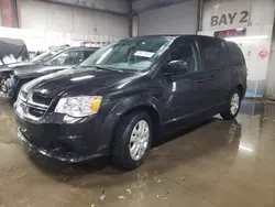 Salvage cars for sale at Elgin, IL auction: 2017 Dodge Grand Caravan SE