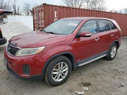 Salvage cars for sale at Baltimore, MD auction: 2014 KIA Sorento LX