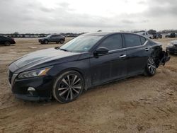 Salvage cars for sale at San Antonio, TX auction: 2019 Nissan Altima Platinum