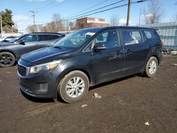 Salvage cars for sale at New Britain, CT auction: 2016 KIA Sedona L