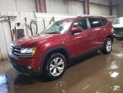 Carros salvage a la venta en subasta: 2018 Volkswagen Atlas SE