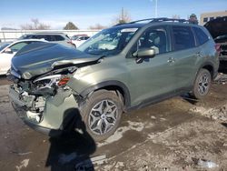 Salvage cars for sale at Littleton, CO auction: 2021 Subaru Forester Premium