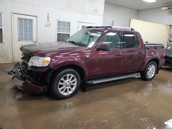 Salvage cars for sale at Davison, MI auction: 2007 Ford Explorer Sport Trac Limited