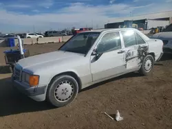 Salvage cars for sale at Brighton, CO auction: 1992 Mercedes-Benz 190 E 2.6