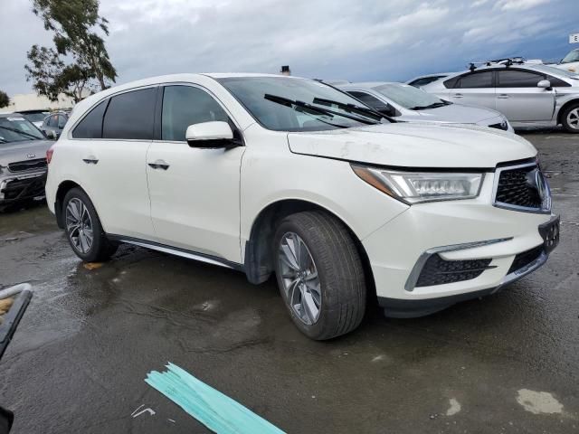 2017 Acura MDX Technology