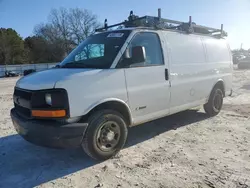 Chevrolet salvage cars for sale: 2004 Chevrolet Express G2500