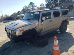 Salvage cars for sale at Savannah, GA auction: 2003 Hummer H2