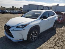 Salvage cars for sale at Vallejo, CA auction: 2017 Lexus NX 200T Base