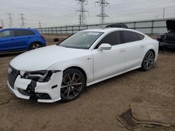 Salvage cars for sale at Elgin, IL auction: 2012 Audi A7 Prestige