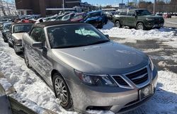 Salvage cars for sale at North Billerica, MA auction: 2008 Saab 9-3 2.0T