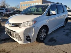 Salvage cars for sale at Littleton, CO auction: 2018 Toyota Sienna XLE