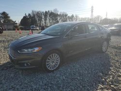 Vehiculos salvage en venta de Copart Mebane, NC: 2016 Ford Fusion SE Phev