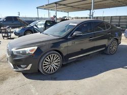 Salvage cars for sale at Anthony, TX auction: 2015 KIA Cadenza Premium