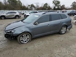 Volkswagen salvage cars for sale: 2014 Volkswagen Jetta TDI