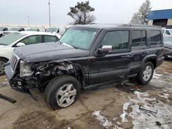 Salvage cars for sale at Woodhaven, MI auction: 2008 Jeep Commander Sport