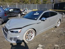 Salvage cars for sale at Waldorf, MD auction: 2020 Audi S5 Premium Plus