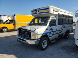 Salvage trucks for sale at Jacksonville, FL auction: 2013 Ford Econoline E350 Super Duty Cutaway Van