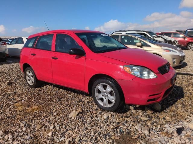 2003 Toyota Corolla Matrix Base