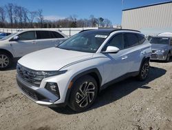 Salvage cars for sale at Spartanburg, SC auction: 2025 Hyundai Tucson Limited