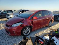 Salvage cars for sale at Taylor, TX auction: 2012 Toyota Prius V