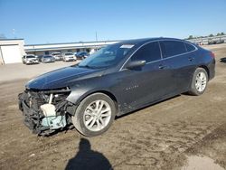 Salvage cars for sale at Harleyville, SC auction: 2018 Chevrolet Malibu LT