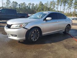 Salvage cars for sale from Copart Harleyville, SC: 2015 Honda Accord Sport