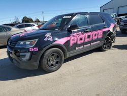 Salvage cars for sale at Nampa, ID auction: 2016 Ford Explorer Police Interceptor