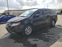 Salvage cars for sale at Orlando, FL auction: 2016 Honda Odyssey EXL