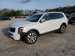 Salvage cars for sale at Charles City, VA auction: 2022 KIA Telluride EX