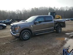 Salvage cars for sale at Grenada, MS auction: 2022 Ford F150 Supercrew