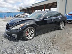 Salvage cars for sale at Riverview, FL auction: 2016 Infiniti Q70 Hybrid