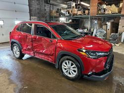 Toyota Corolla cr Vehiculos salvage en venta: 2022 Toyota Corolla Cross LE