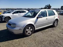 Salvage cars for sale at Antelope, CA auction: 2000 Volkswagen Golf GLS