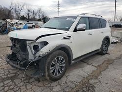 Salvage cars for sale at Bridgeton, MO auction: 2017 Nissan Armada SV