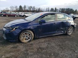 Salvage cars for sale at Finksburg, MD auction: 2020 Toyota Corolla LE