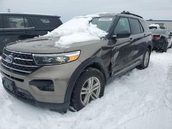 Salvage cars for sale at Central Square, NY auction: 2021 Ford Explorer XLT