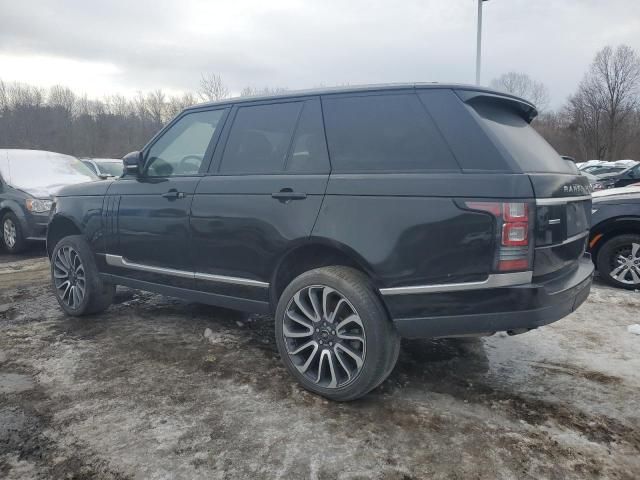 2016 Land Rover Range Rover Supercharged