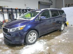 Salvage cars for sale at Candia, NH auction: 2018 KIA Sedona LX