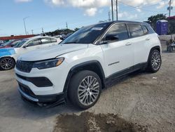 SUV salvage a la venta en subasta: 2022 Jeep Compass Limited