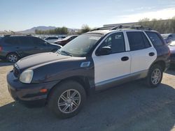 Salvage cars for sale at Las Vegas, NV auction: 2004 Hyundai Santa FE GLS