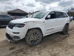 Salvage cars for sale at Greenwell Springs, LA auction: 2018 Jeep Grand Cherokee Overland