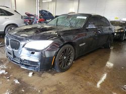 Salvage cars for sale at New Britain, CT auction: 2014 BMW 750 LXI