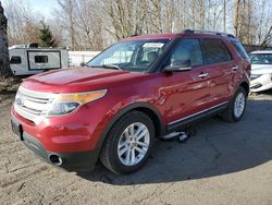 Salvage cars for sale at Portland, OR auction: 2013 Ford Explorer XLT